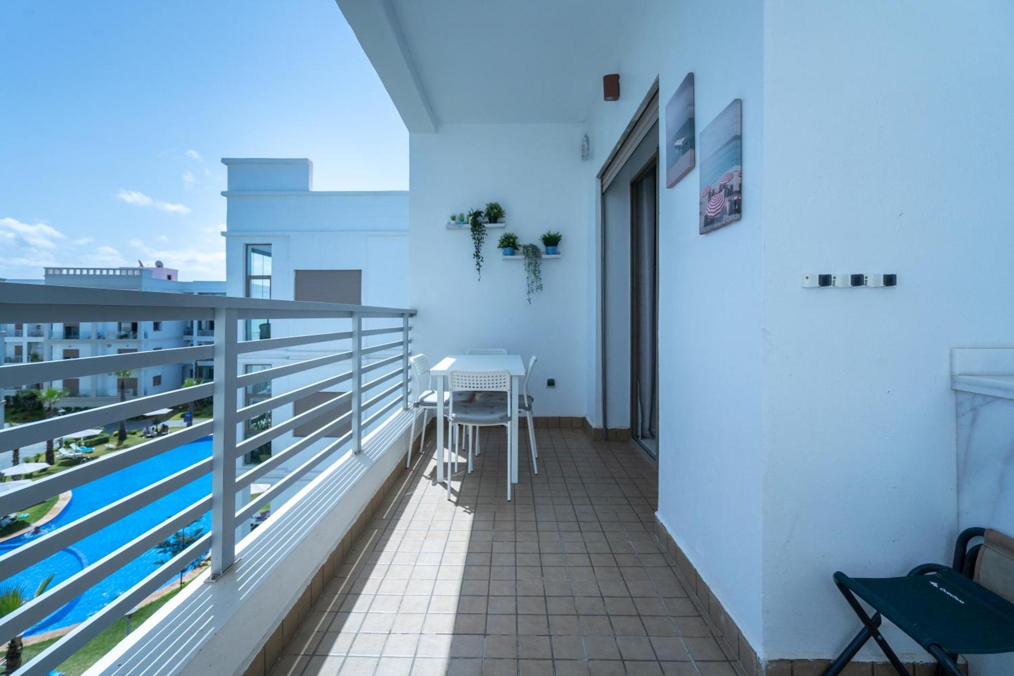Apartment Charming Flat With Pool View Fast Wi-fi Bouznika