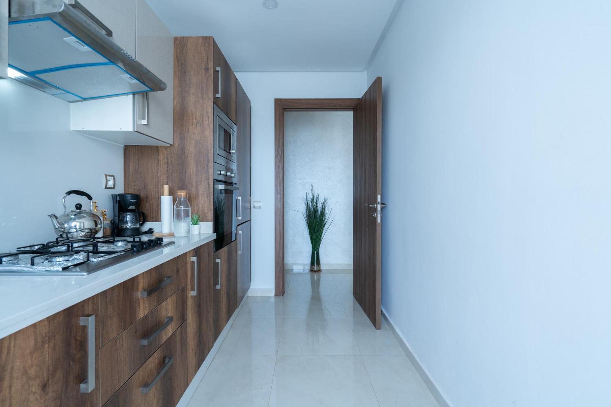 Charming Flat With Pool View Fast Wi-fi * Bouznika